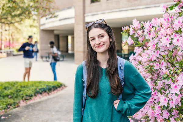 Elisabetta Savini, UWF student who received a Lafayette Fellowship